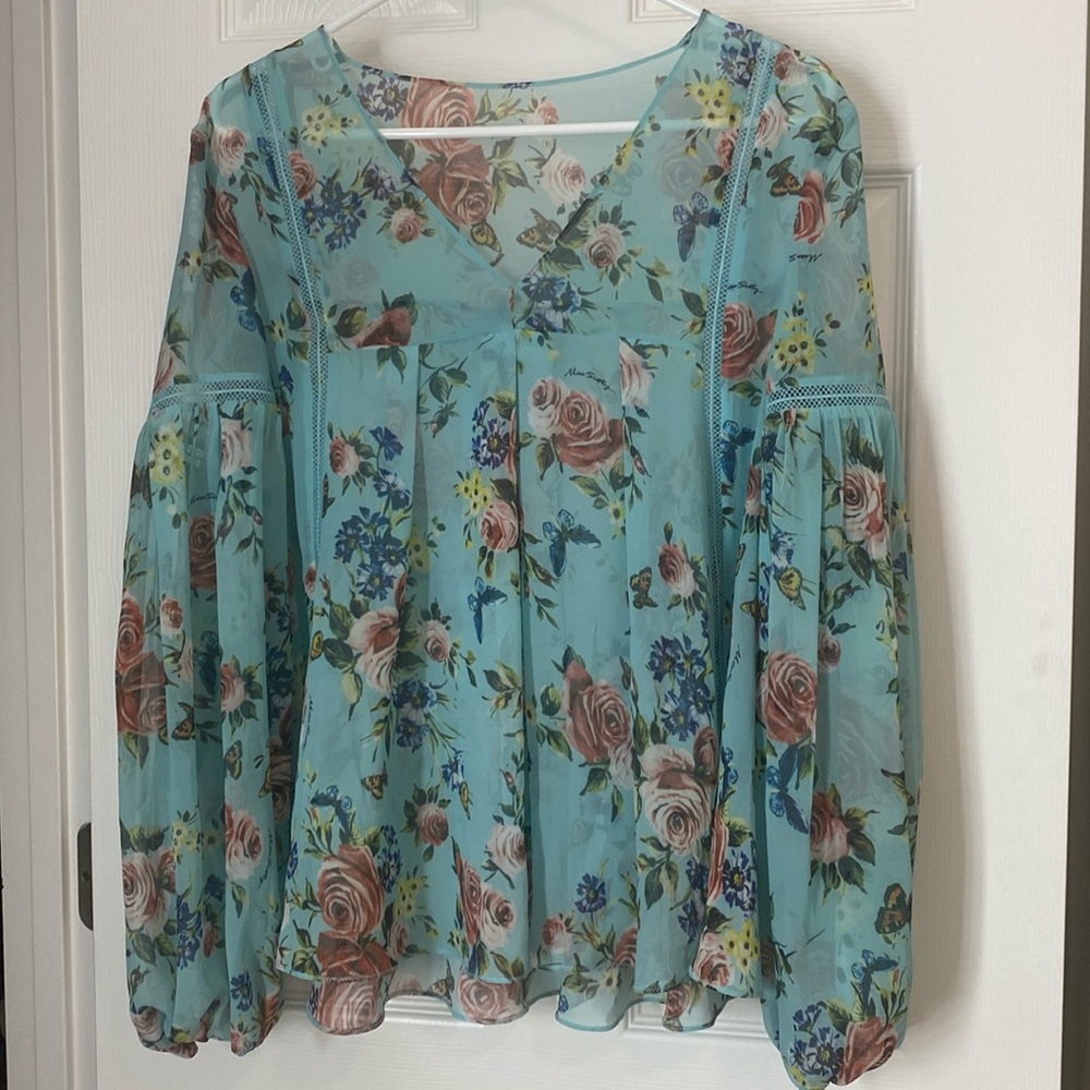 Turquoise MissSixty top🩵 • Size Medium